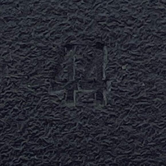 Tommy Hilfiger Men's Black Leather Silver Tone Hardware Belt Size 44 - Picture 4 of 8